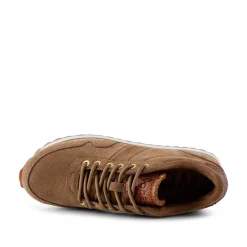 Women Woden Nora III Suede Plateau - Latte