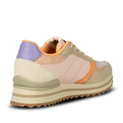 Women Woden Ronja Plateau - Ballerina Multi