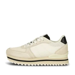 Women Woden Ronja Plateau - Whisper White
