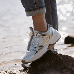 Women Woden Sif Metallic - Blanc De Blanc