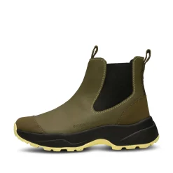 Women Woden Siri Waterproof - Dark Olive/Pale Lime
