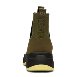 Women Woden Siri Waterproof - Dark Olive/Pale Lime