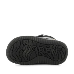 Kids Woden Tristan Boot - Black