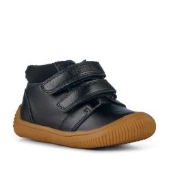 Kids Woden Tristan Leather - Black