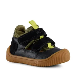 Kids Woden Tristan Sandal - Leaf