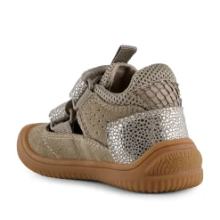 Kids Woden Tristan Sandal Pearl - Silver Mink