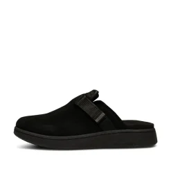 Women Woden Vega Clog Suede - Black