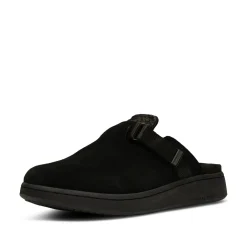 Women Woden Vega Clog Suede - Black