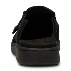 Women Woden Vega Clog Suede - Black