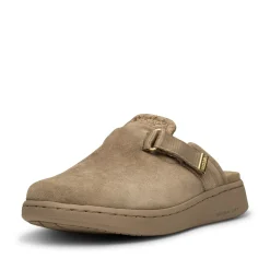 Women Woden Vega Clog Suede - Silver Mink