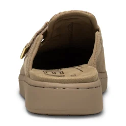 Women Woden Vega Clog Suede - Silver Mink