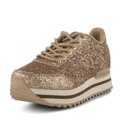 Women/Kids Woden Ydun Glitter Plateau - Coffee Cream