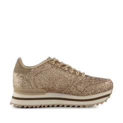 Women/Kids Woden Ydun Glitter Plateau - Coffee Cream
