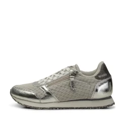 Women Woden Ydun Metallic Zipper - Sea Fog Grey