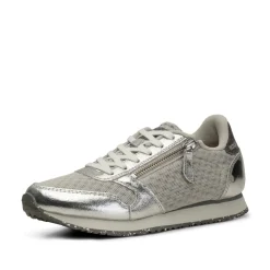 Women Woden Ydun Metallic Zipper - Sea Fog Grey