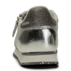 Women Woden Ydun Metallic Zipper - Sea Fog Grey