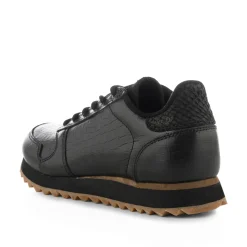 Women Woden Ydun Shiny Leather - Black