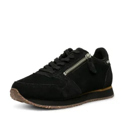 Women Woden Ydun Suede Zipper - Black