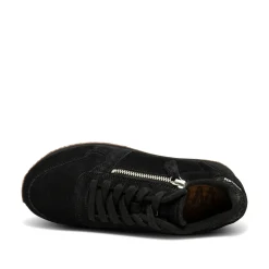 Women Woden Ydun Suede Zipper - Black
