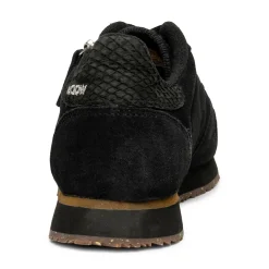 Women Woden Ydun Suede Zipper - Black