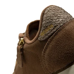 Women Woden Ydun Suede Zipper - Latte